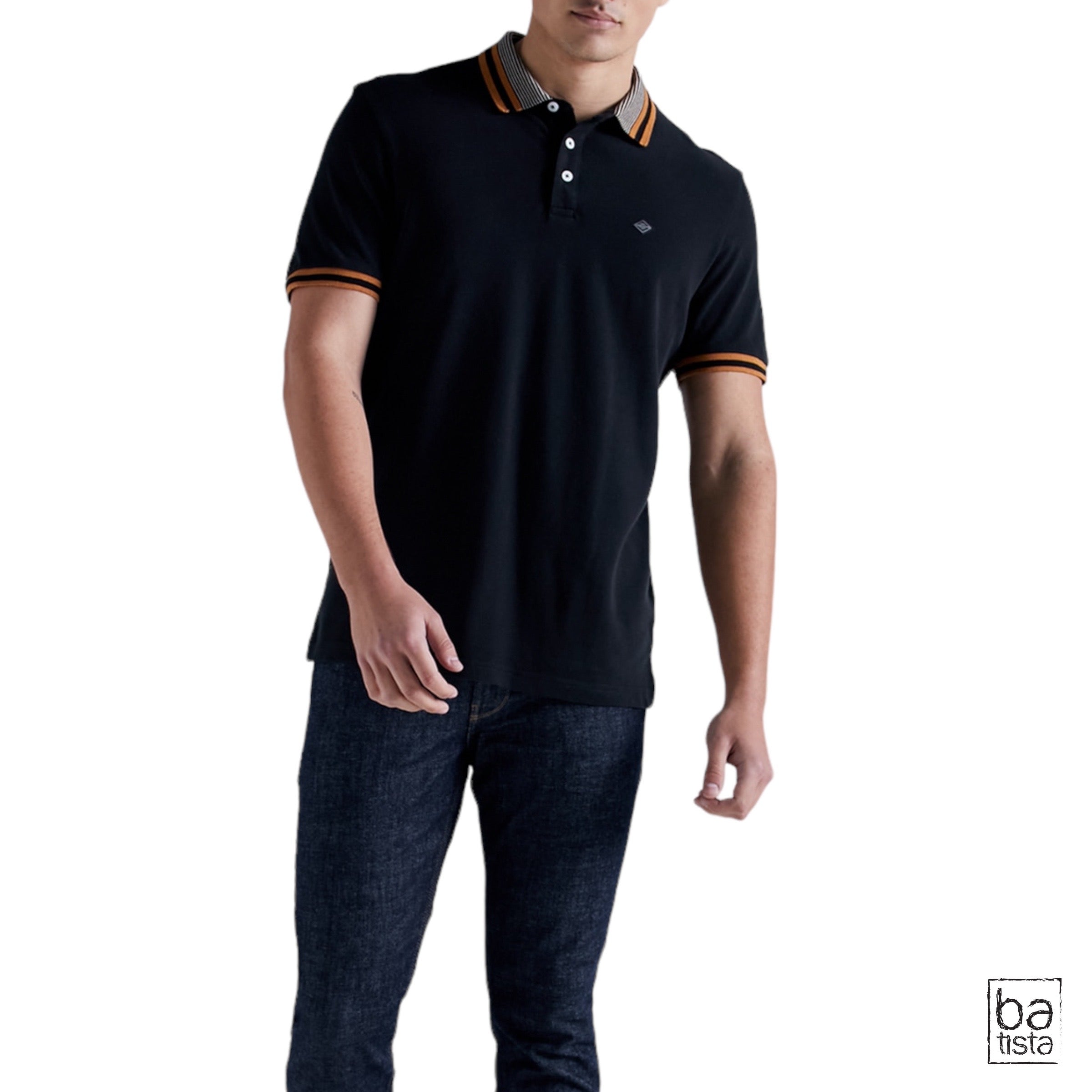 Polo Americanino 801E007 Negro