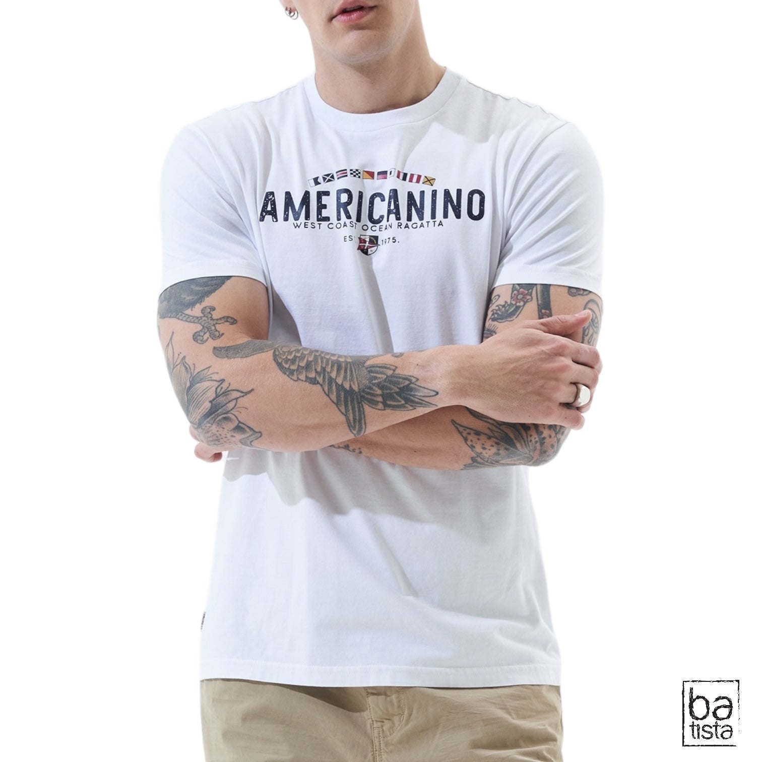 Camiseta Americanino 841F002 Blanco