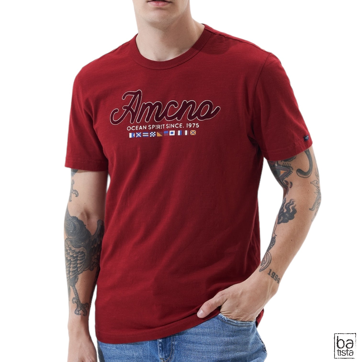 Camiseta Americanino 841F024 Rojo