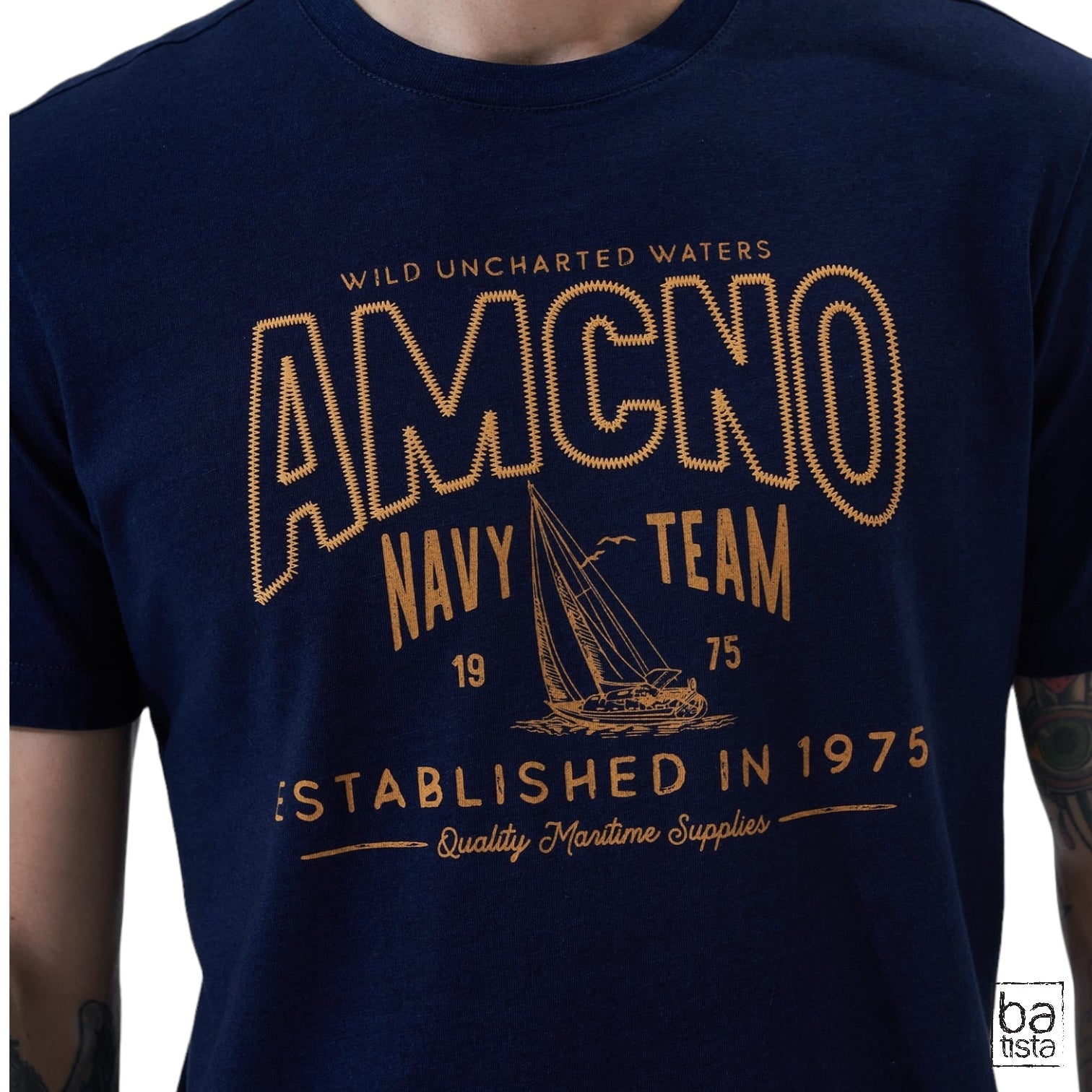 Camiseta Americanino 841F025 Azul