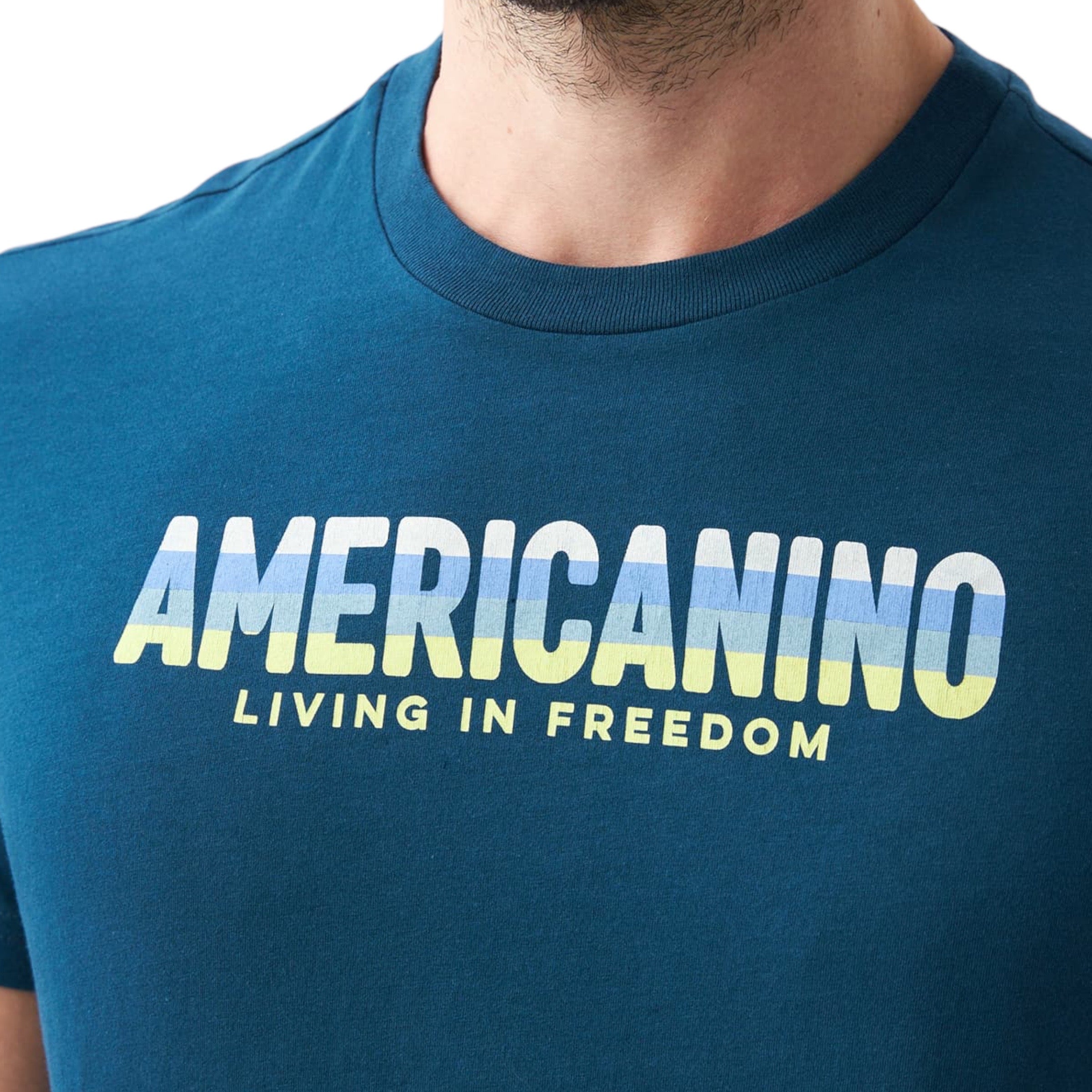 Camiseta Americanino 842E000 Verde
