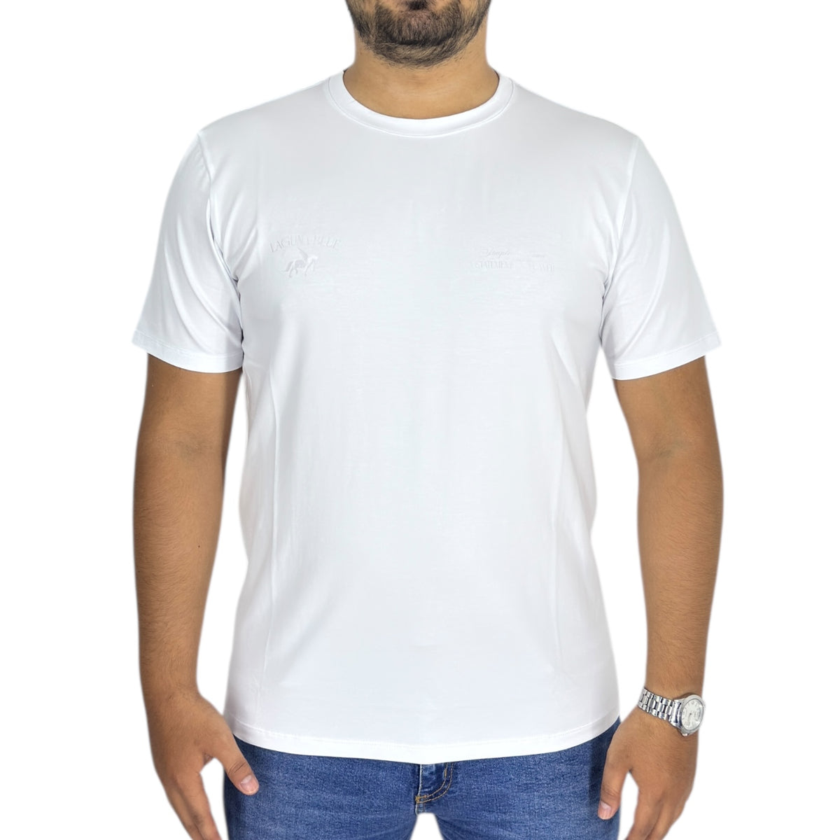 Camiseta Laguna Blue 9026 Blanca