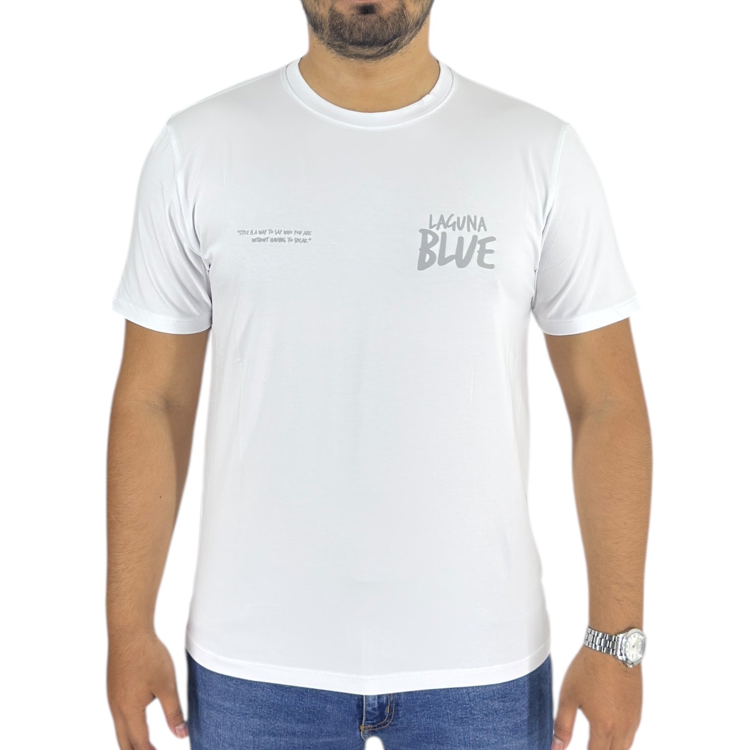 Camiseta Laguna Blue 9027 Blanco