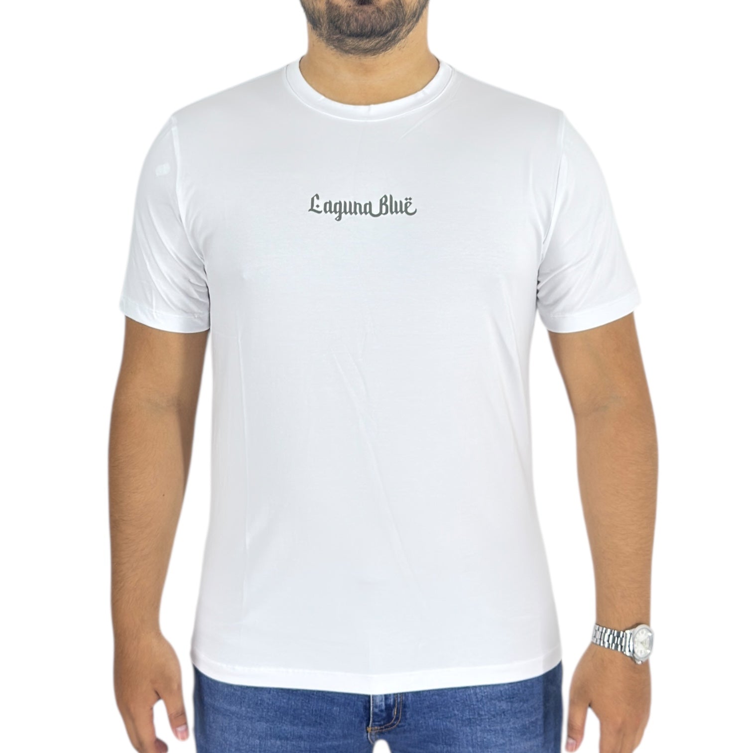 Camiseta Laguna Blue 9028 Blanco