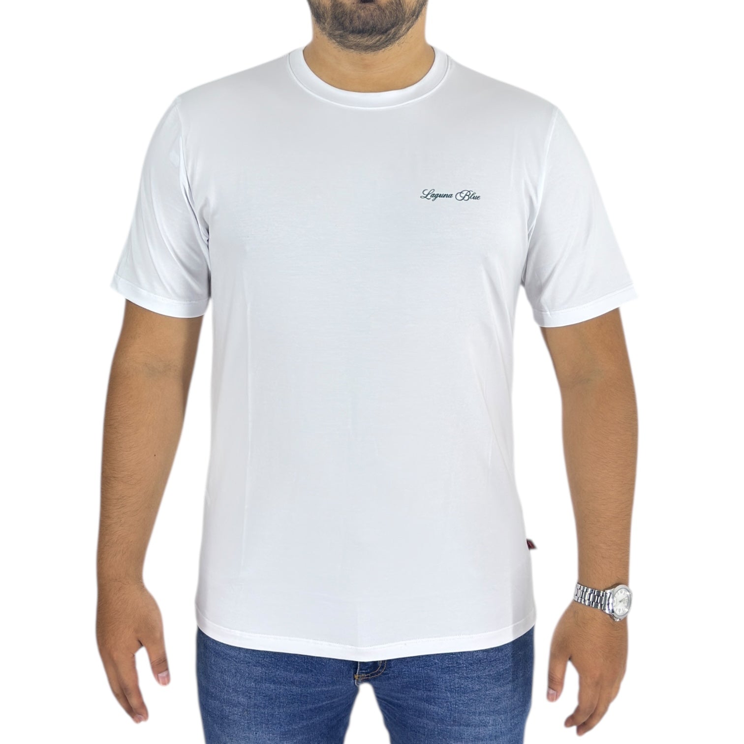 Camiseta Laguna Blue 9034 Blanca