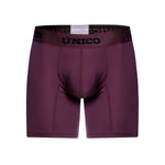 Boxer Medio Unico Purple Morado Oscuro Microfibra