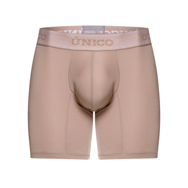 Boxer Medio Unico Taupe Microfibra