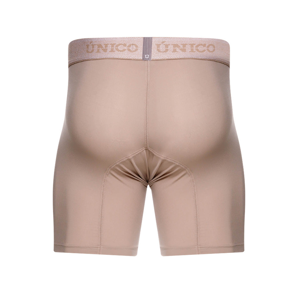 Boxer Medio Unico Taupe Microfibra