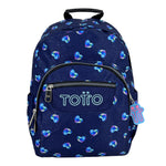 Morral Totto Mediano Gommas Glitter 4FE