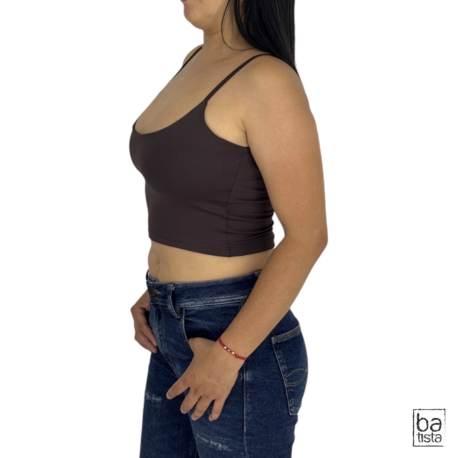 Blusa Ragged PF14120033 Cafe