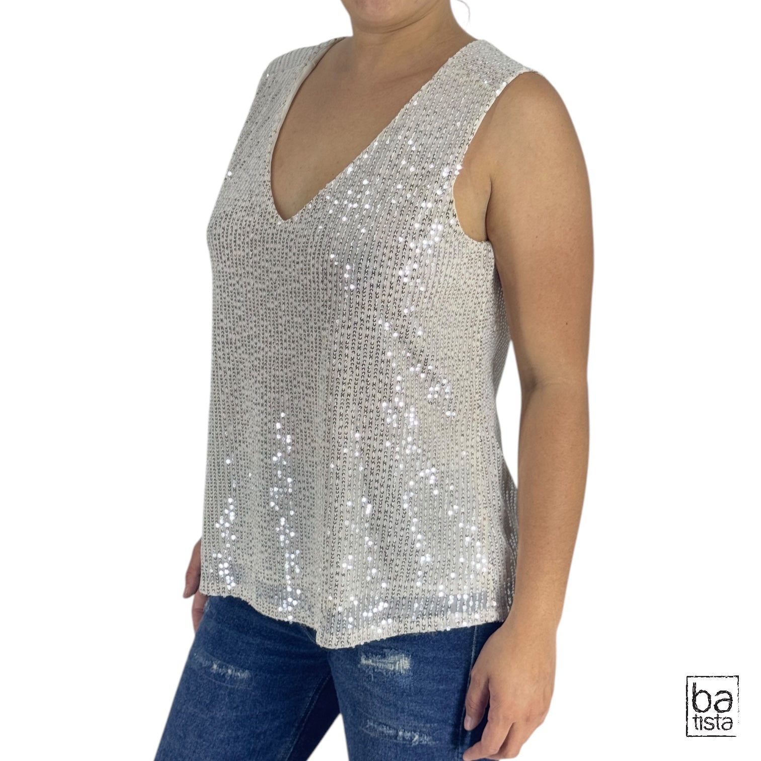 Blusa Ragged PF31113397 Beige