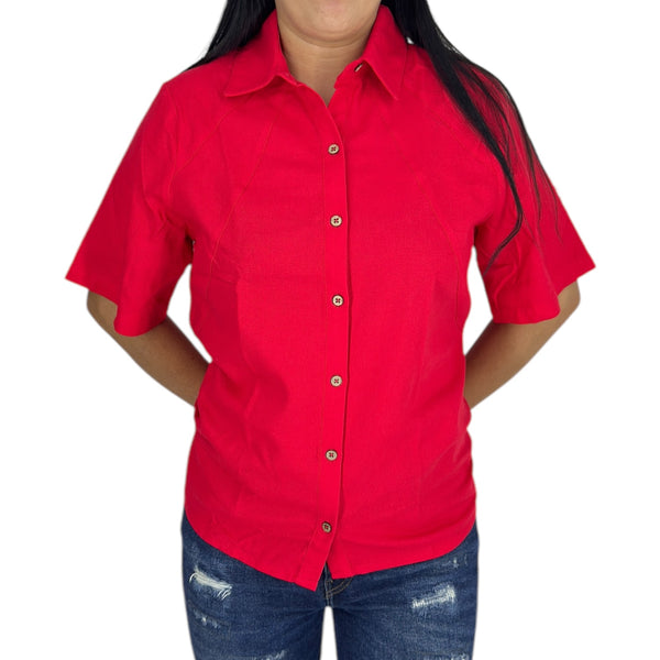 Blusa Ragged PF31113506 Roja