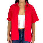 Blusa Ragged PF31113506 Roja