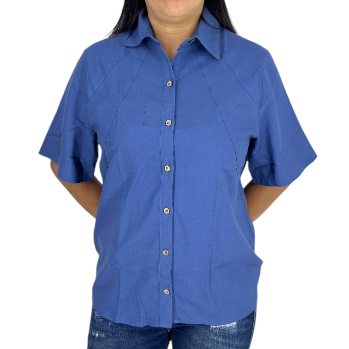 Blusa Ragged PF31113506 Azul