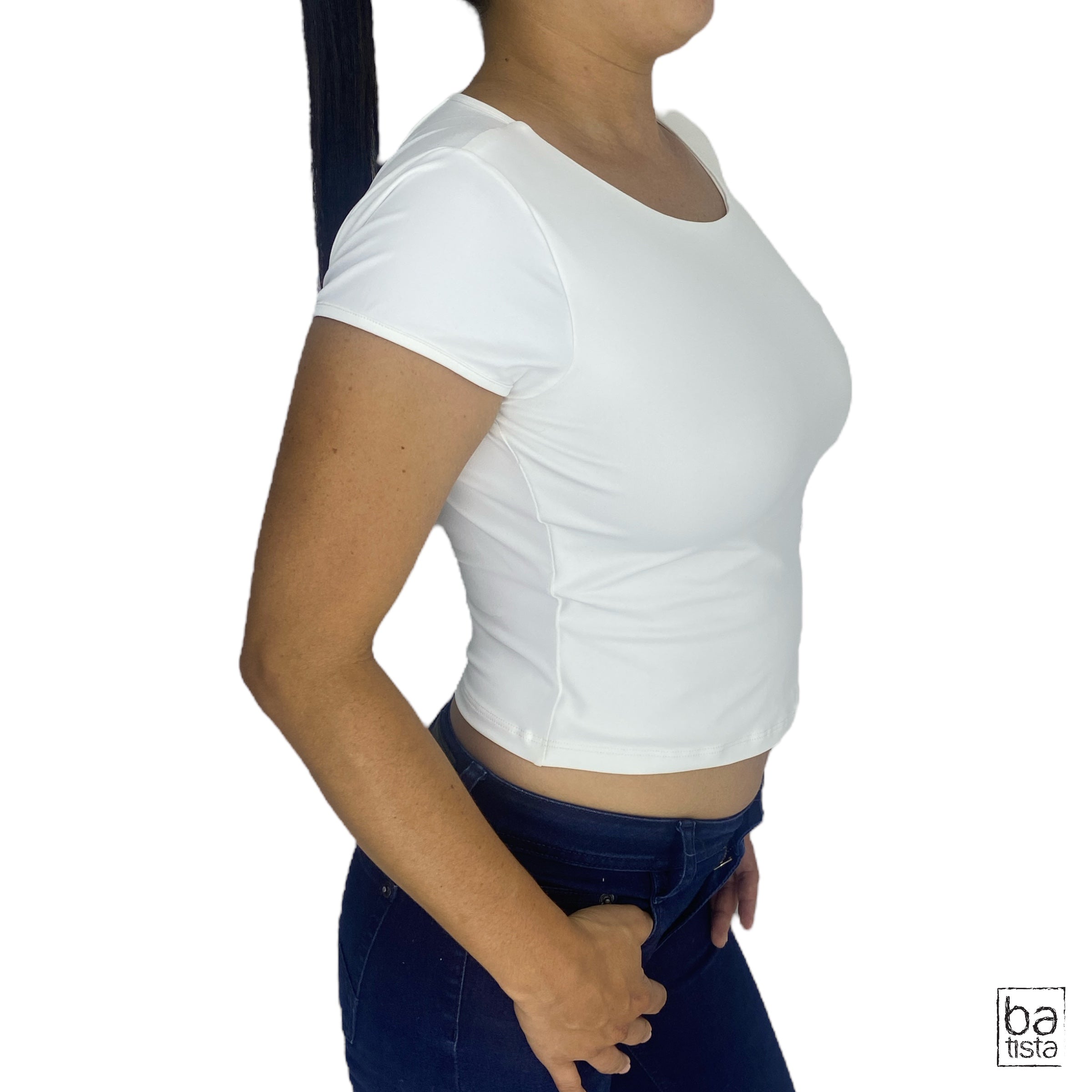 Blusa Ragged PF31122142 Blanco