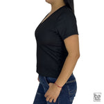 Blusa Ragged PF31122252 Negro