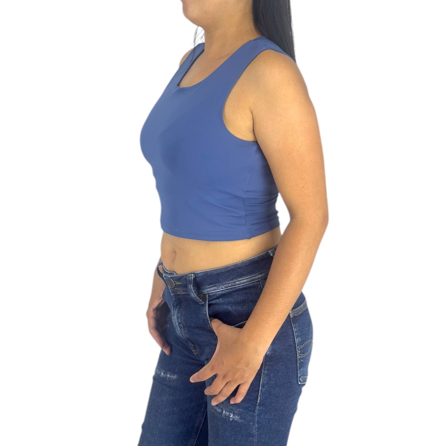 Blusa Ragged PF31122293 Azul