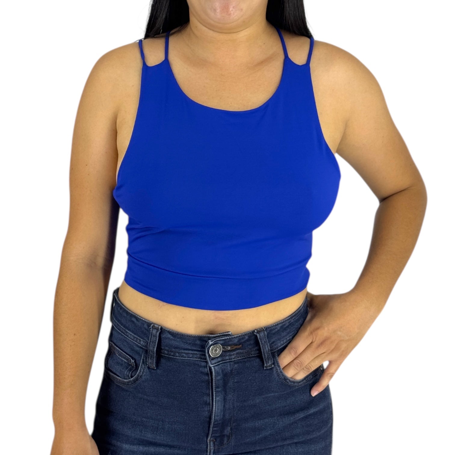 Blusa Ragged PF31122315 Azul