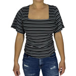 Blusa Ragged PF31122394 Negra