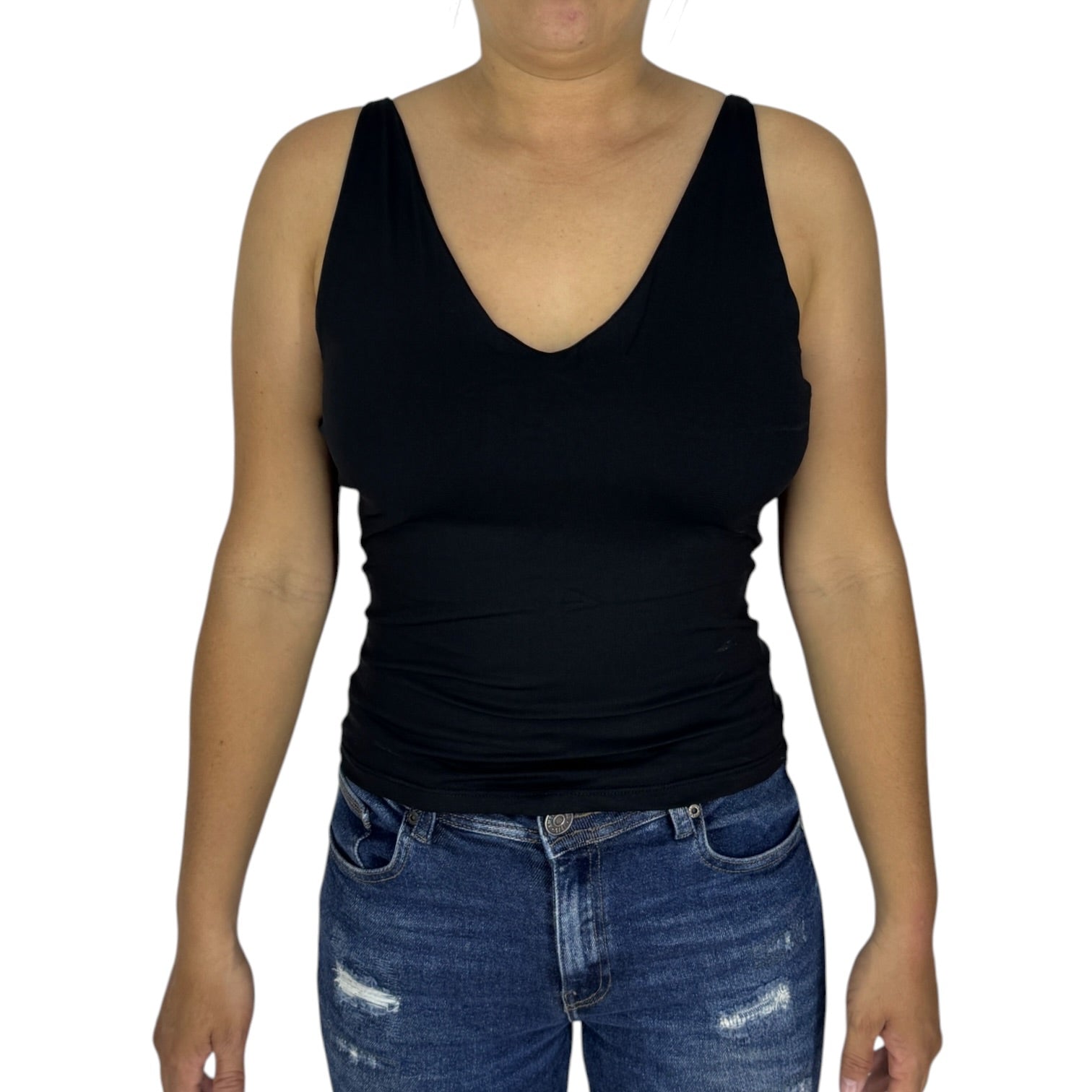 Blusa Ragged PF31122398 Negra