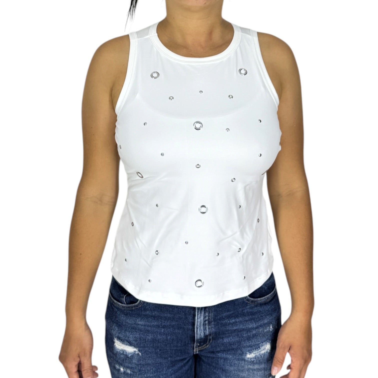 Blusa Ragged PF31122403 Blanca