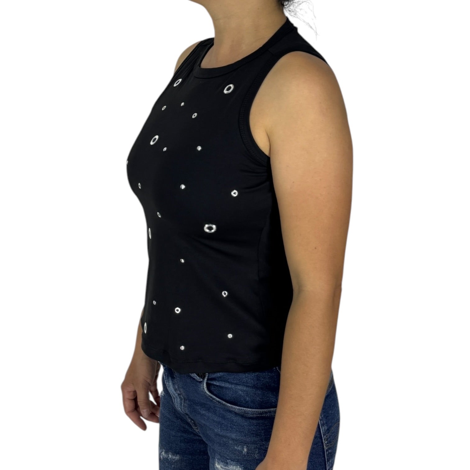 Blusa Ragged PF31122403 Negra