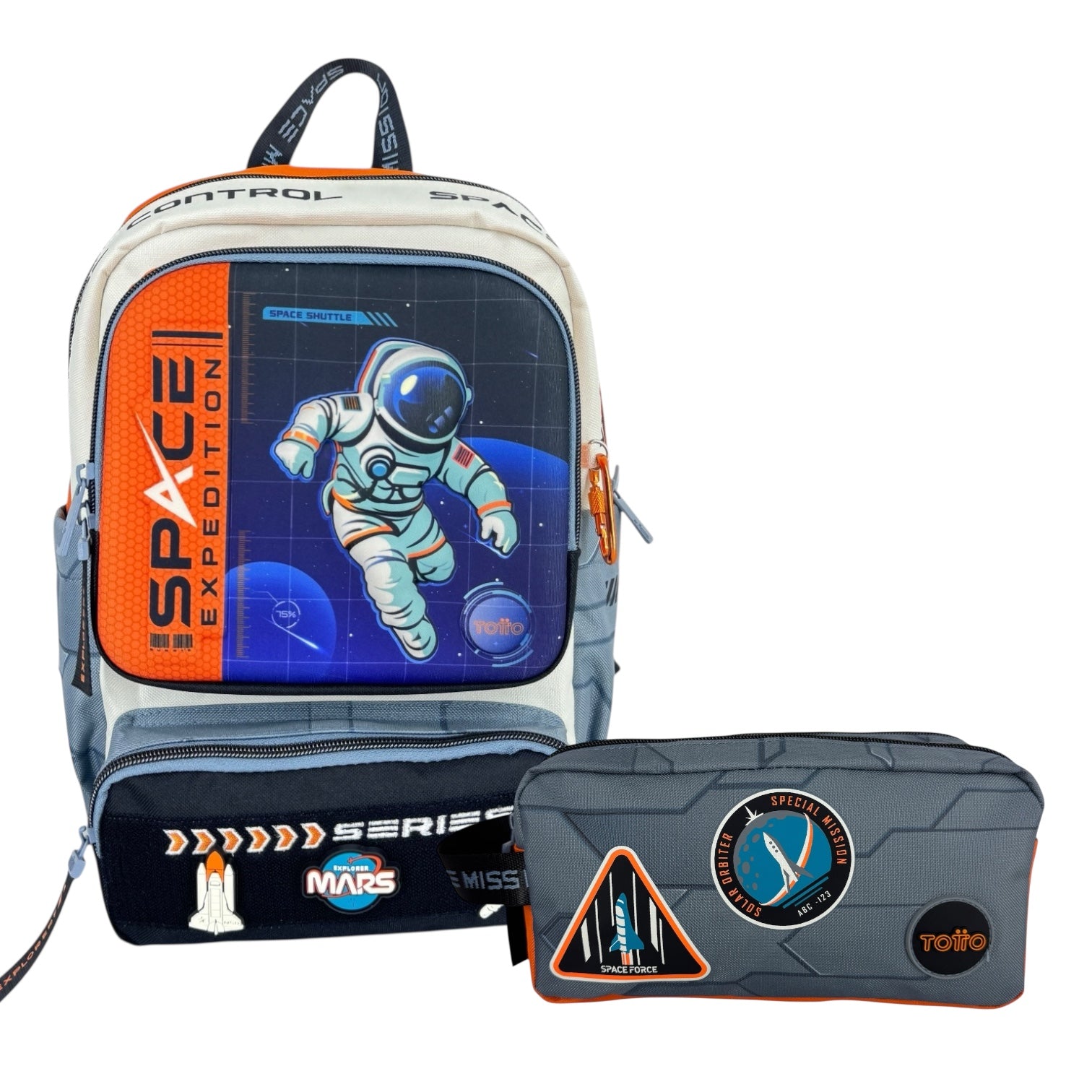 Combo Morral S + Cartuchera Totto Gemini