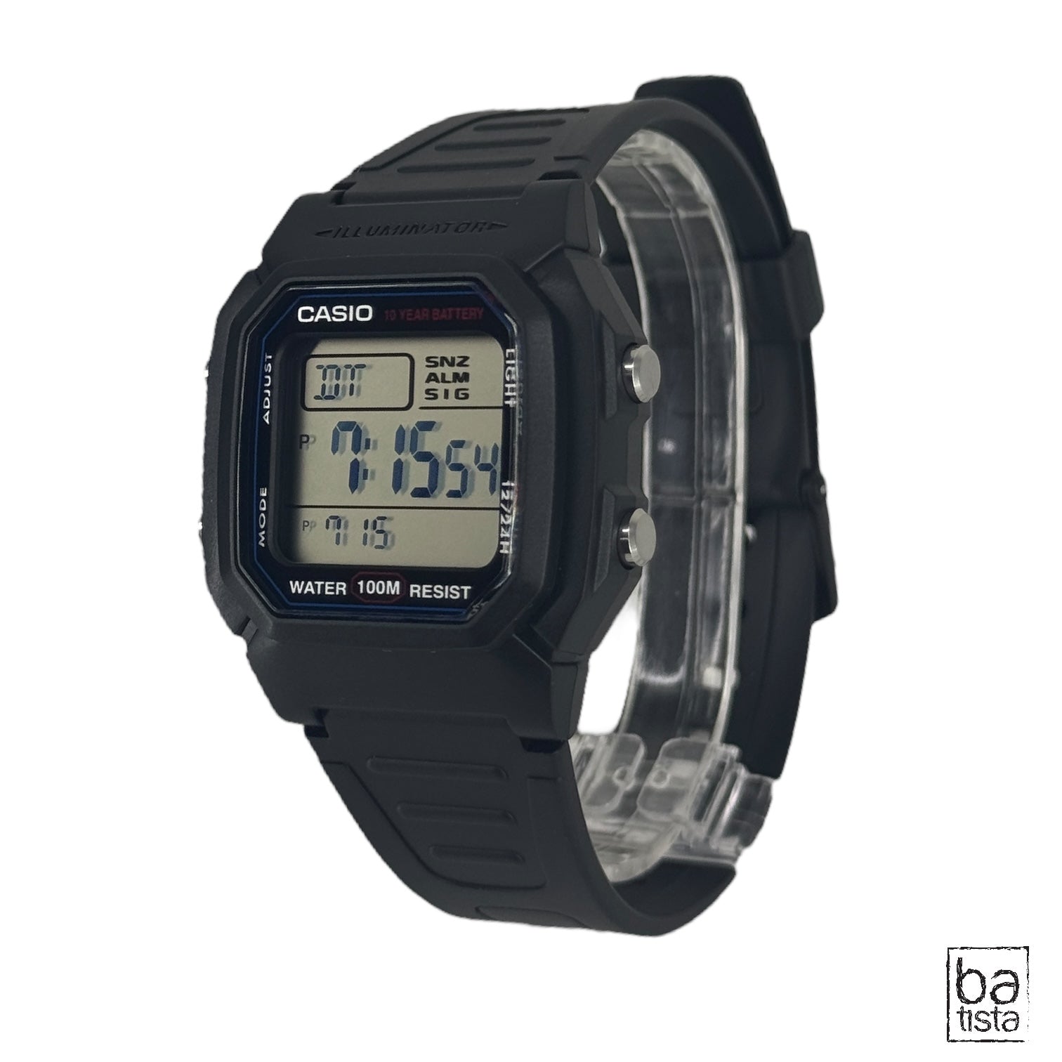 Reloj Casio W-800H-1AVDF