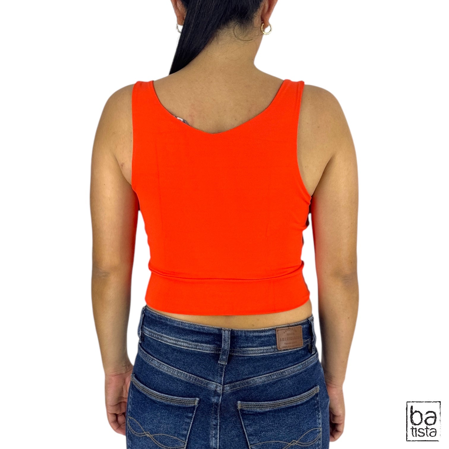 Blusa Ragged PF31122262 Naranja