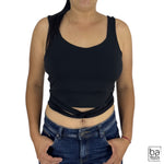 Blusa Ragged PF31122262 Negro