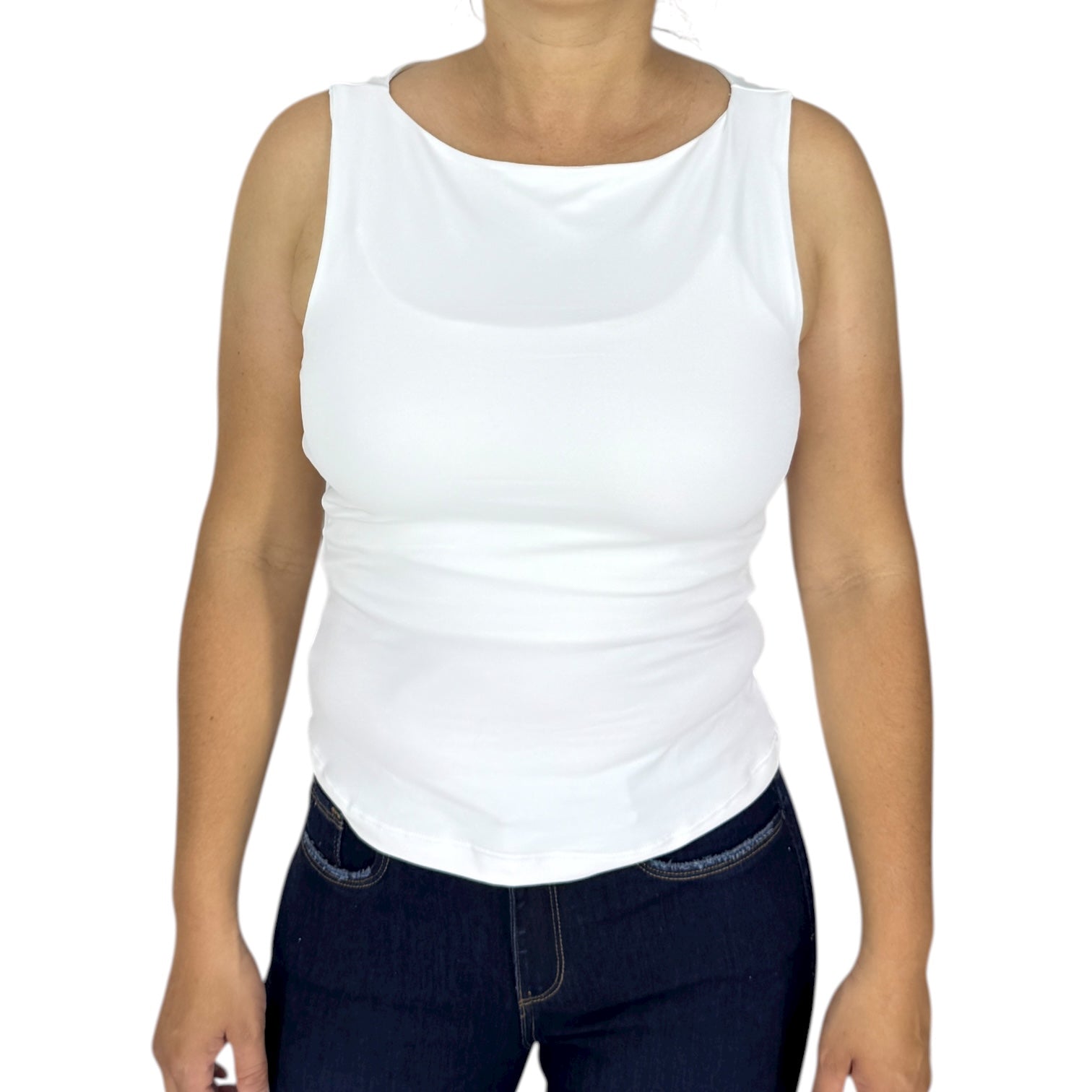 Blusa Ragged PF31122367 Blanca