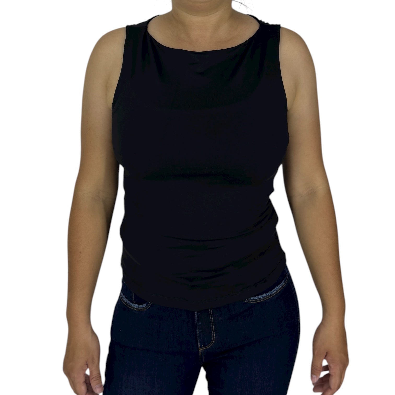 Blusa Ragged PF31122367 Negra