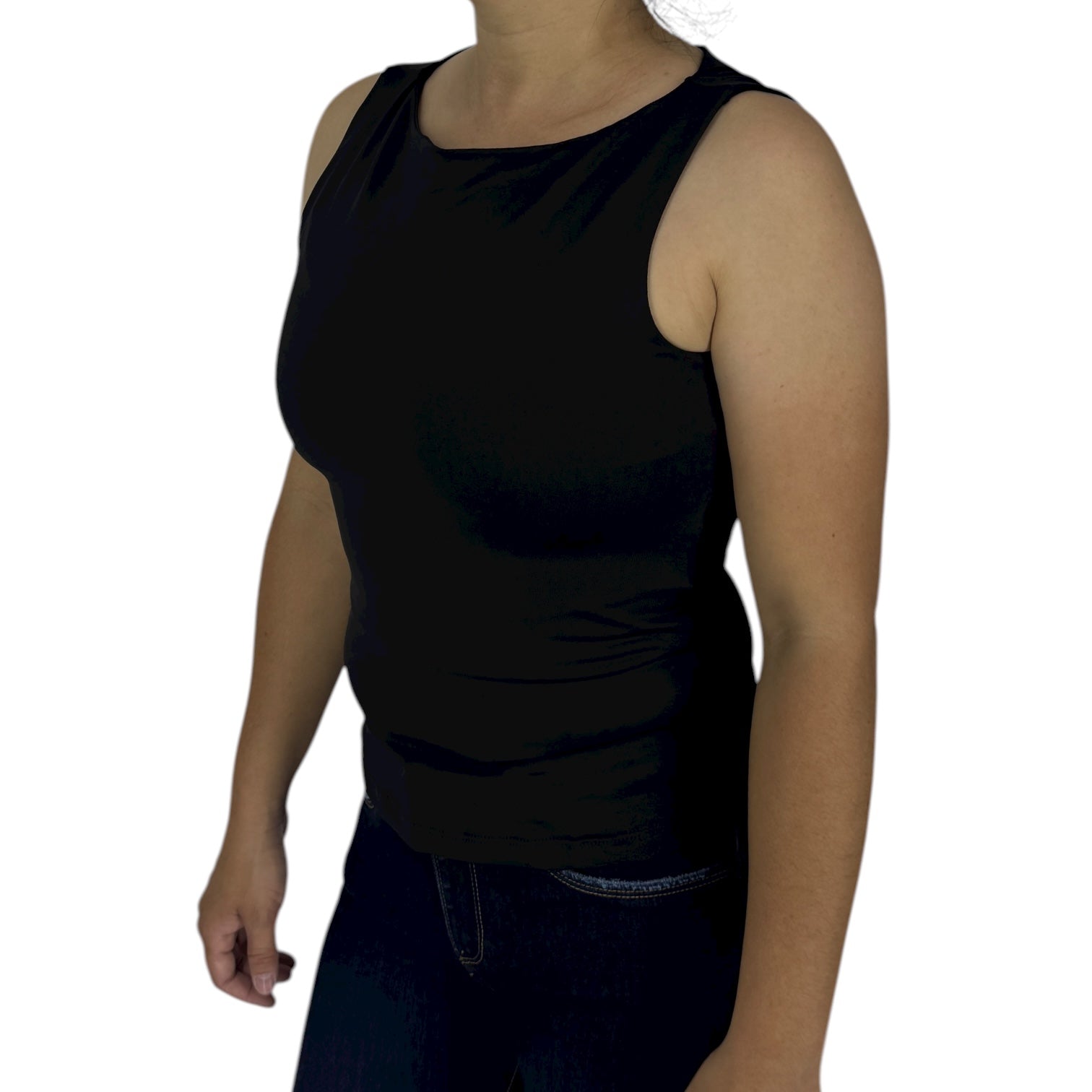 Blusa Ragged PF31122367 Negra