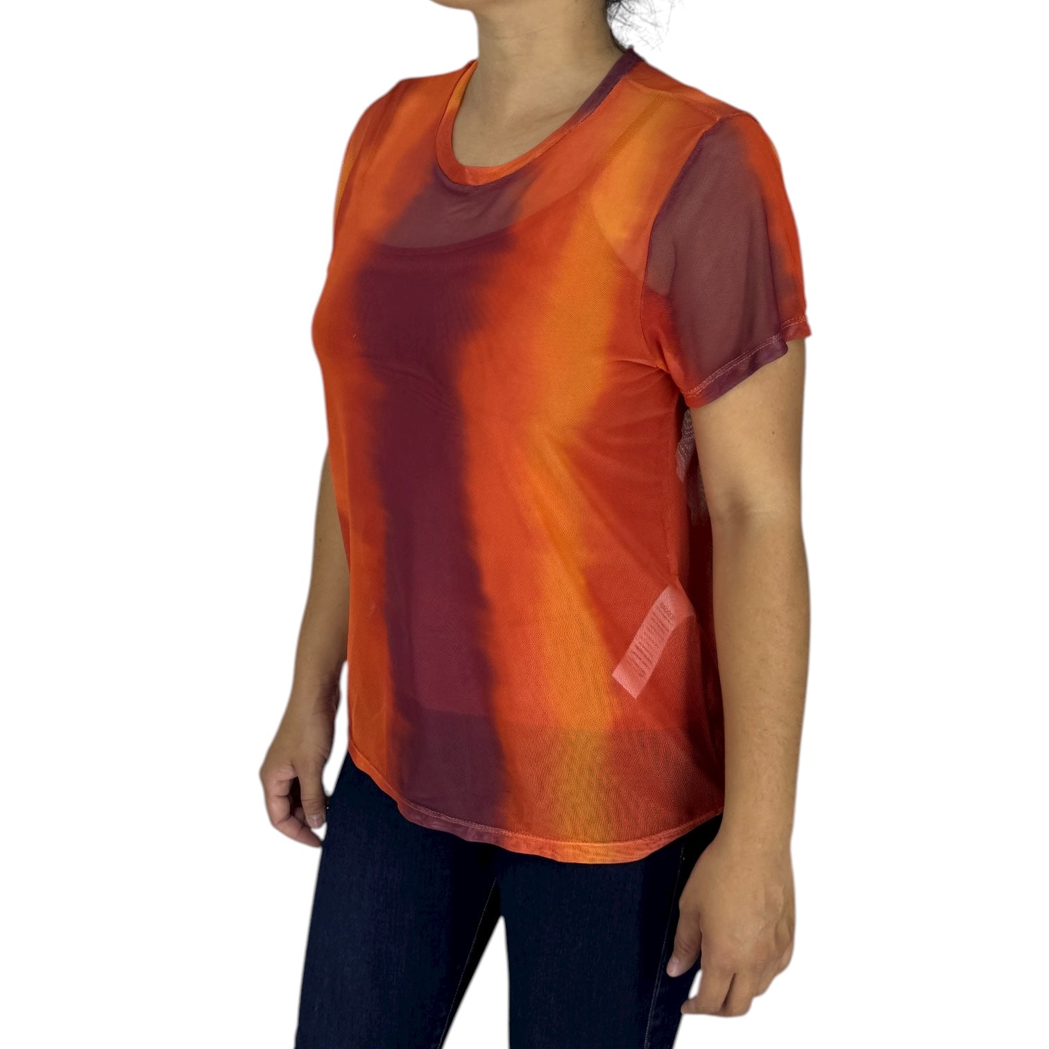 Blusa Ragged PF31122369 Naranja