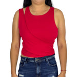 Blusa Ragged PF33120105 Roja
