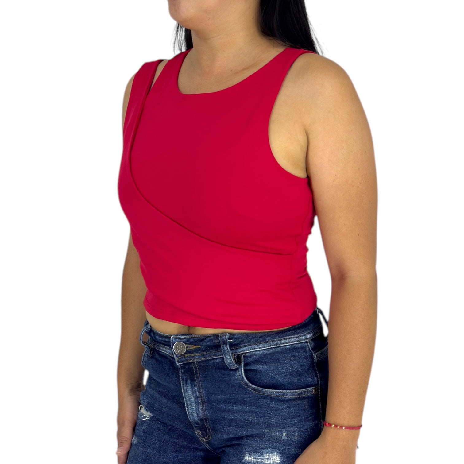 Blusa Ragged PF33120105 Roja