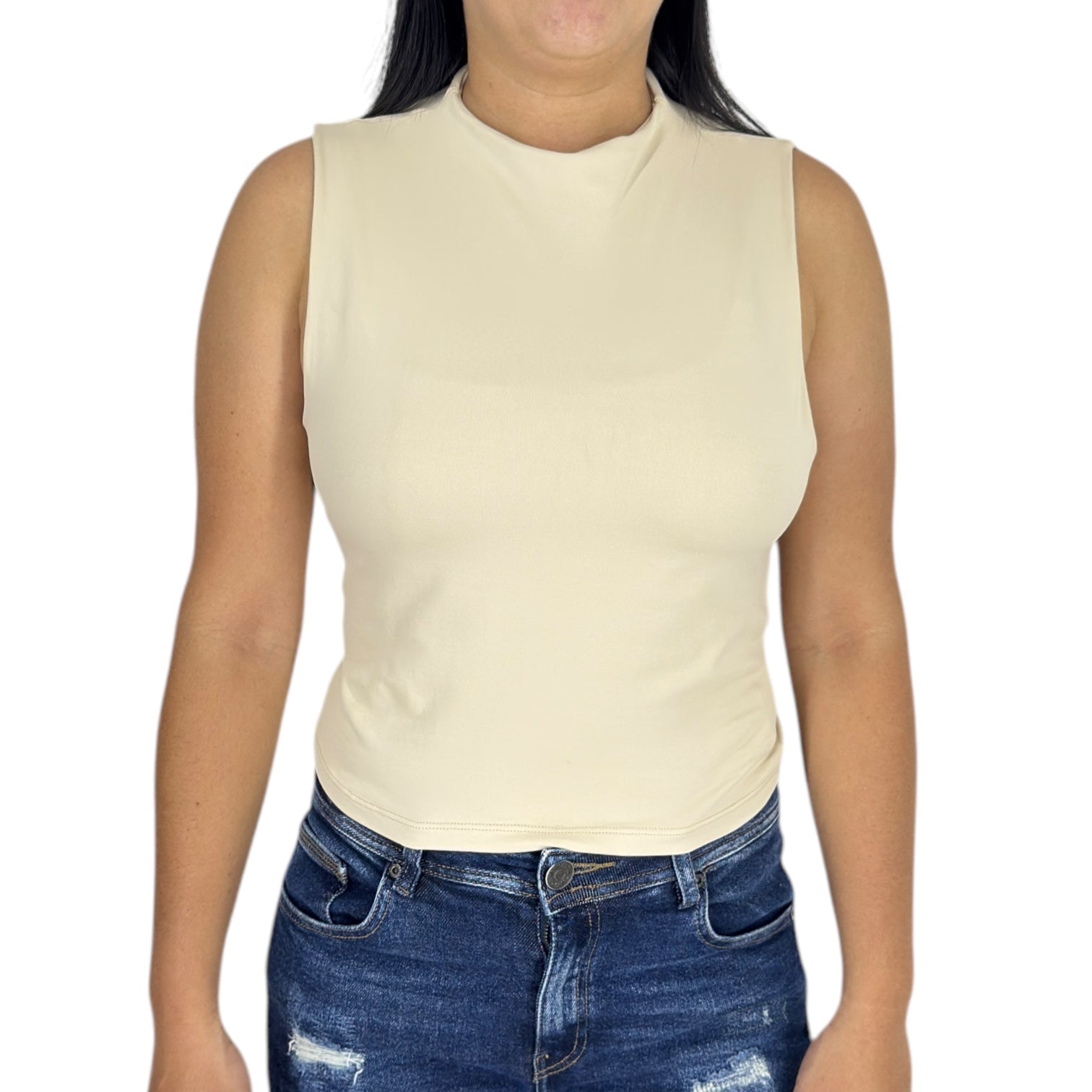 Blusa Ragged PF33120111 Beige