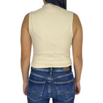 Blusa Ragged PF33120111 Beige