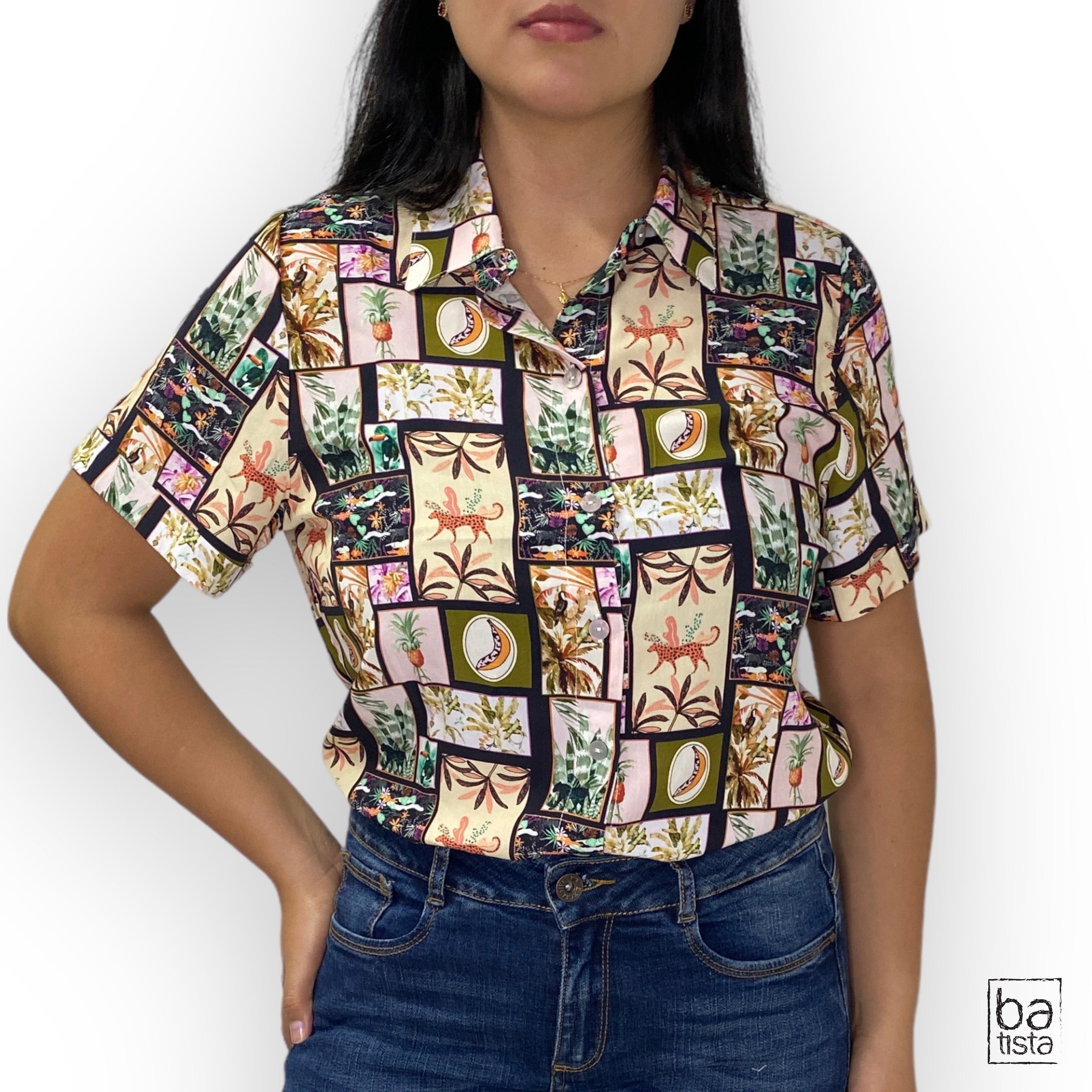Blusa Oxford 601350