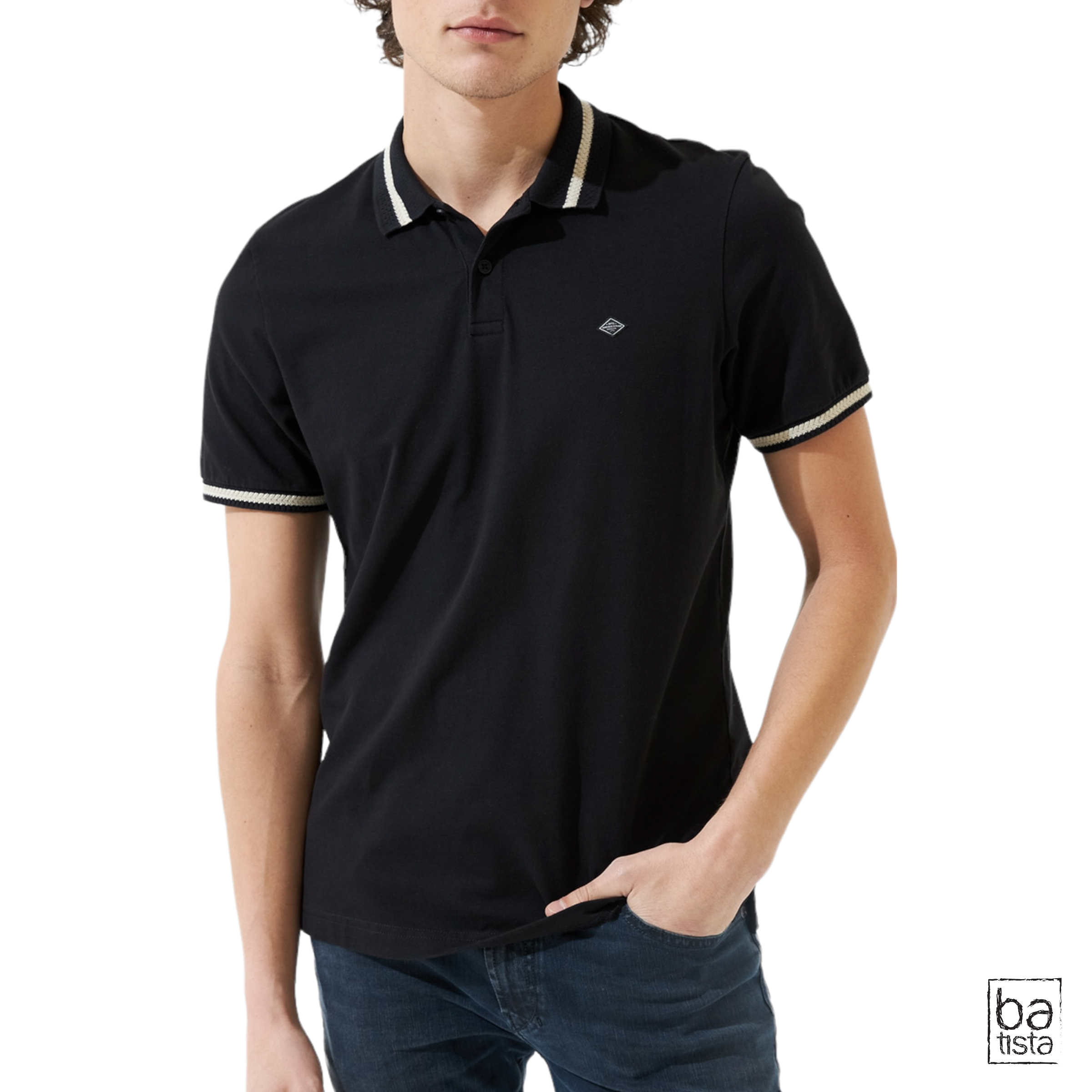 Polo Americanino 809D000 Negro