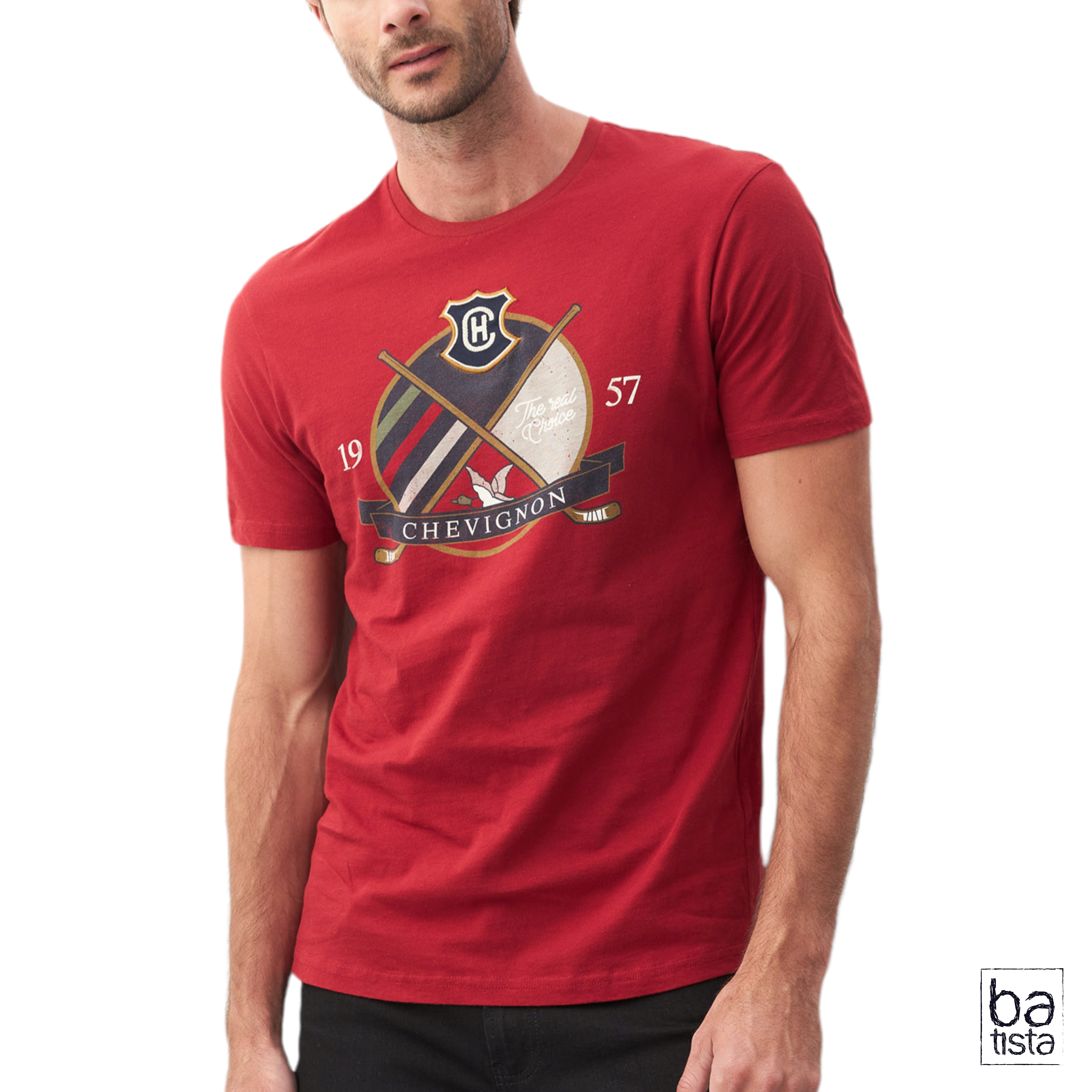 Camiseta Chevignon 641D005 Rojo Oscuro