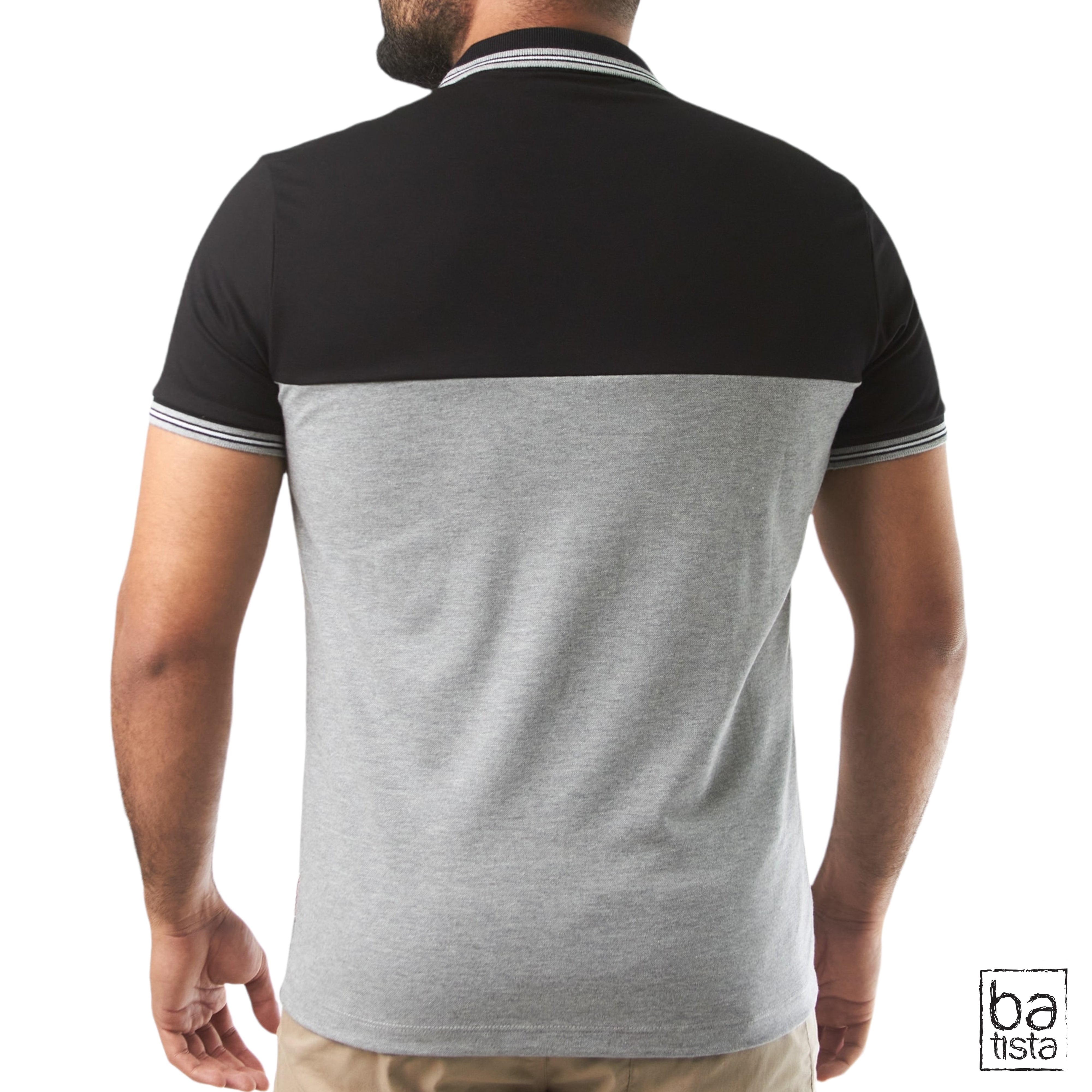 Polo ESPRIT 302C312 Gris