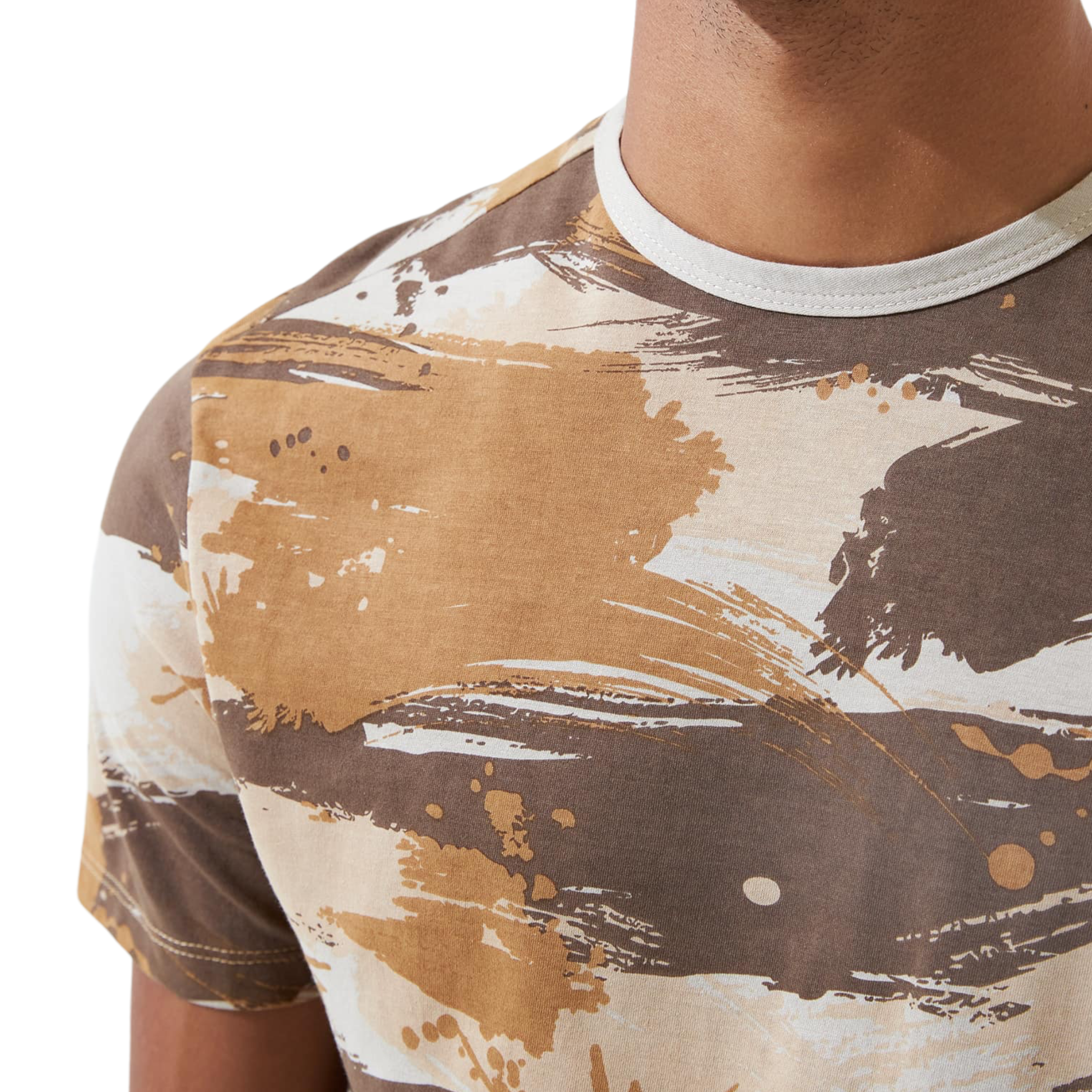 Camiseta 849D030 Beige