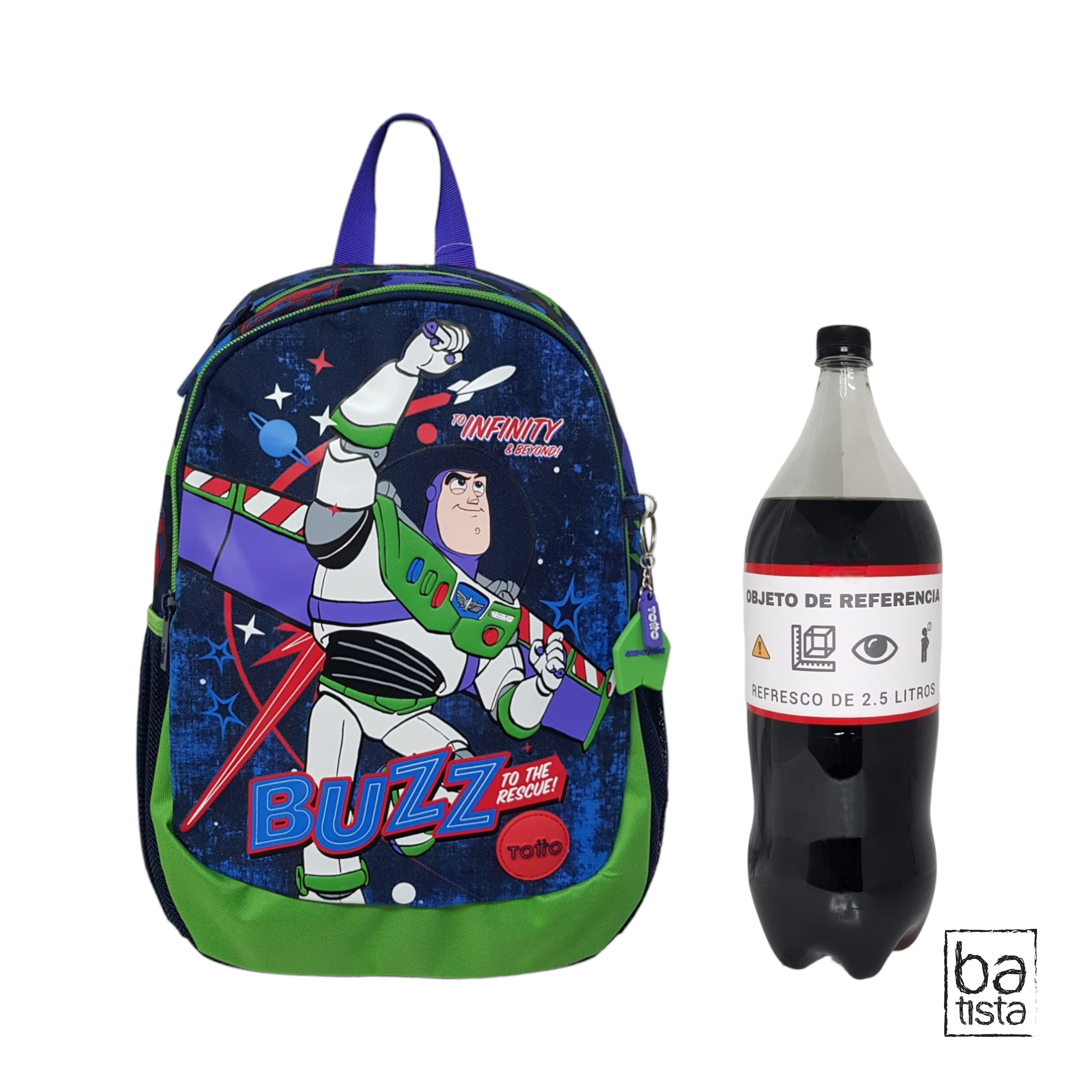 Morral Totto Kids Buzz Lightyear M 6J2 13.92 lt.