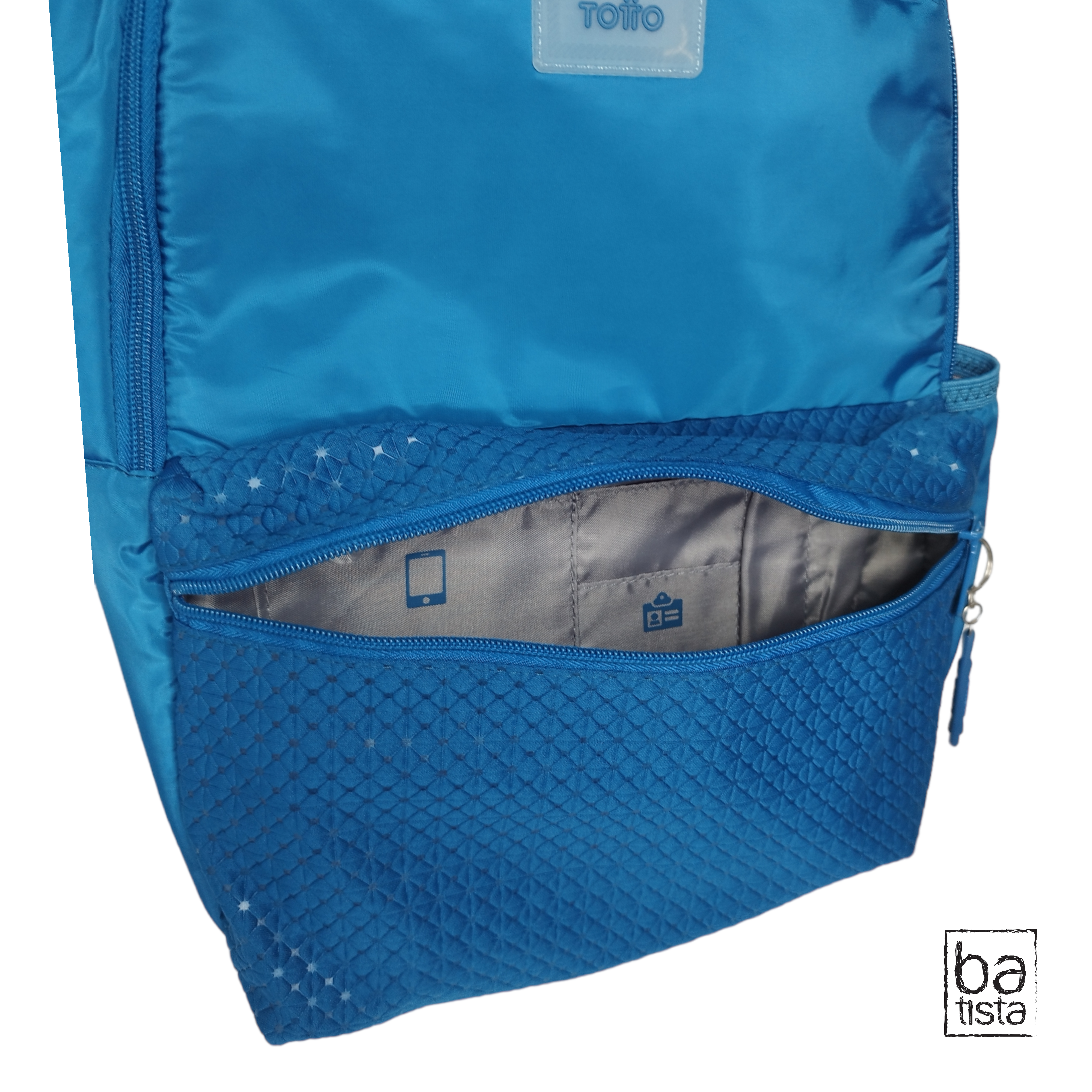 Morral Totto Palencia Z7U 15.75 Lts. Azul