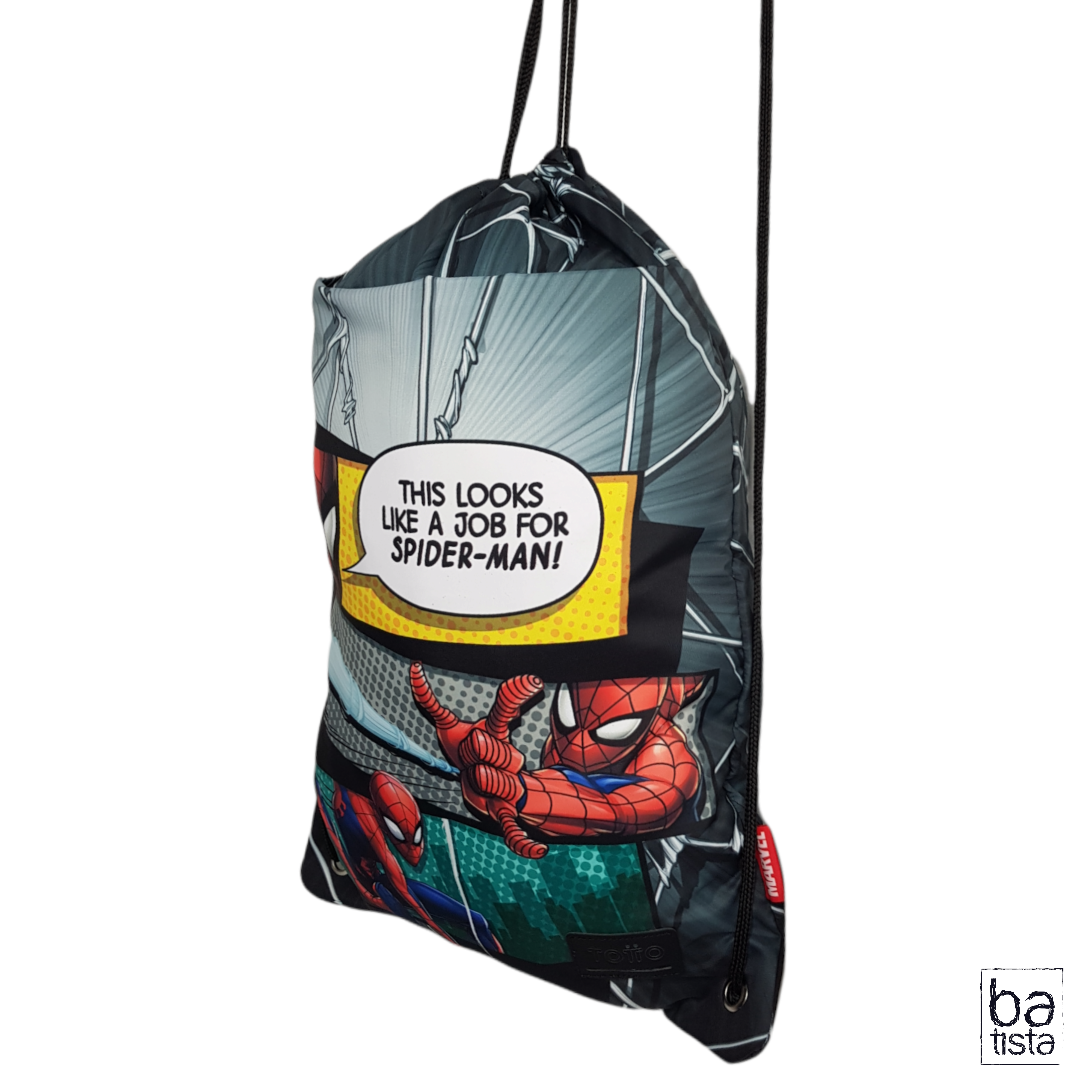 Morral Totto Multiuso Marvel 2  N01 HOMBRE ARAÑA